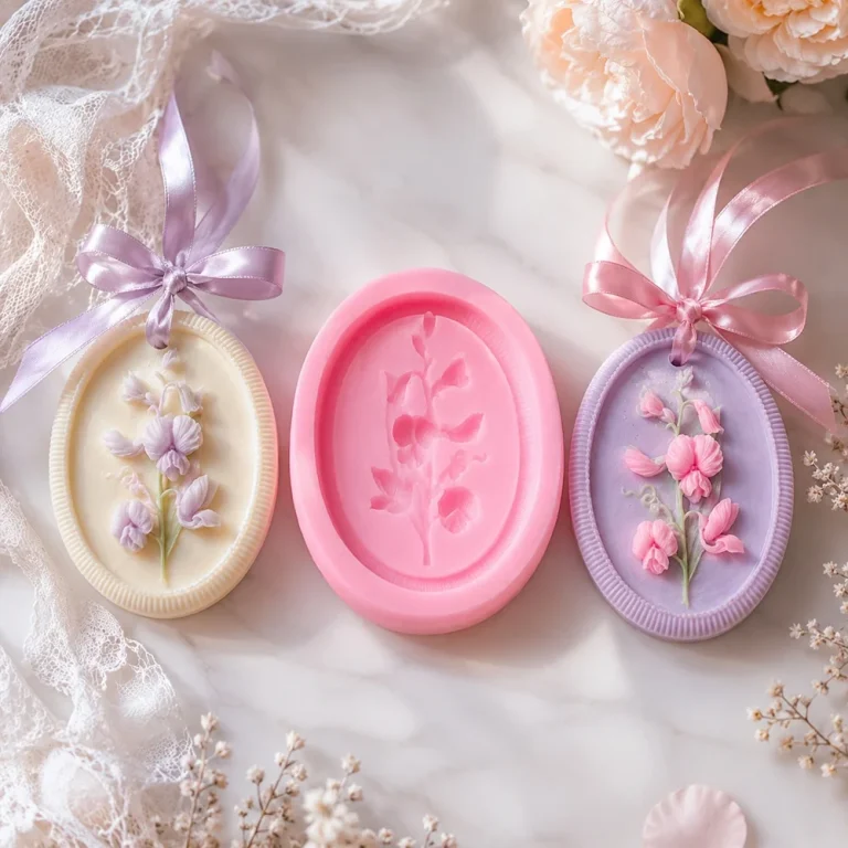 Oval Wax Tablet Silicone Candle Mold | 1650 | BK Silicone