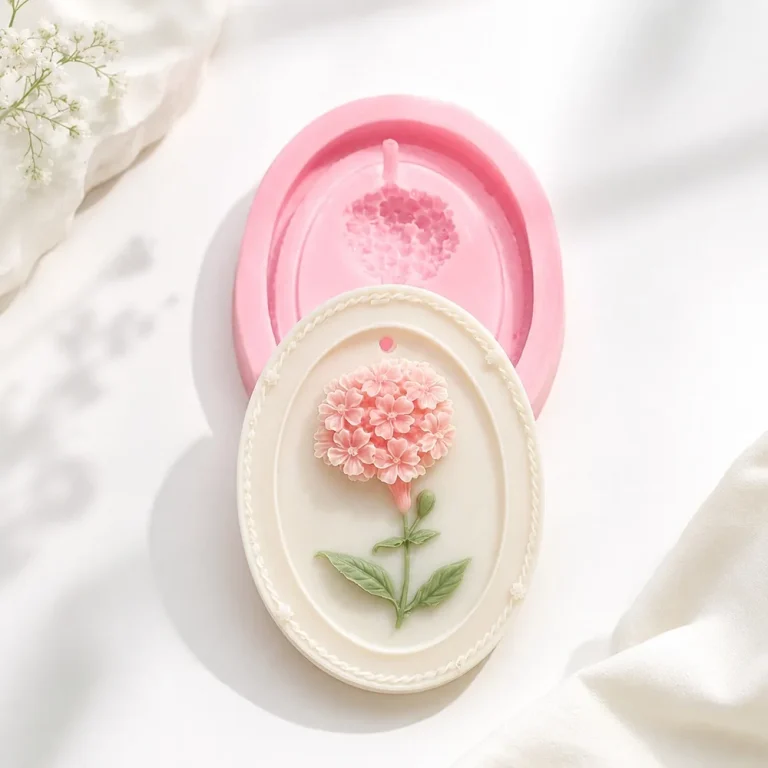 Carnation Tag Silicone Mold for Handmade Crafts | Atacado B2B OEM | SKU 1651