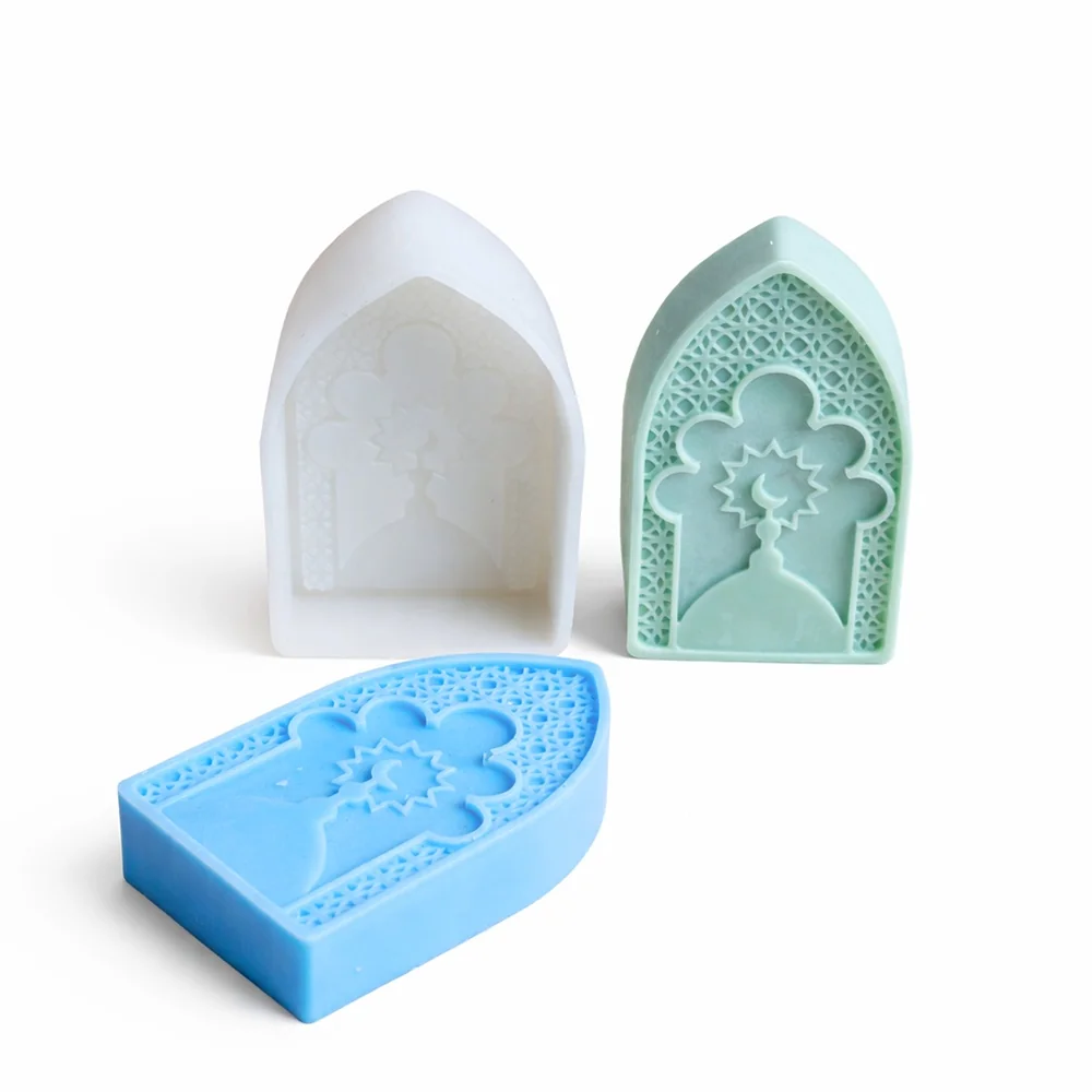 Geometric Silicone Candle Mold | 1671 | BK Silicone - Image 3