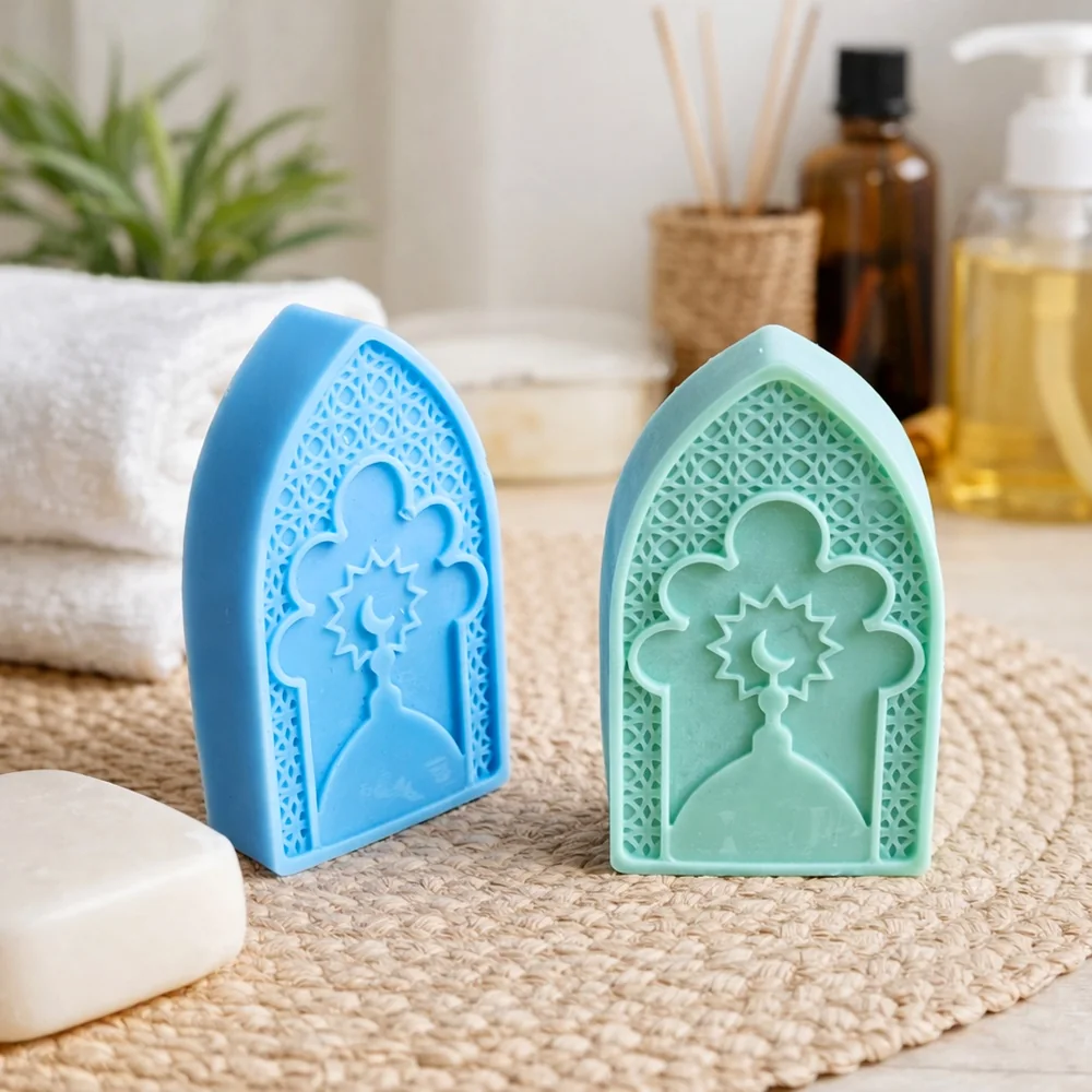 Geometric Silicone Candle Mold | 1671 | BK Silicone - Image 4