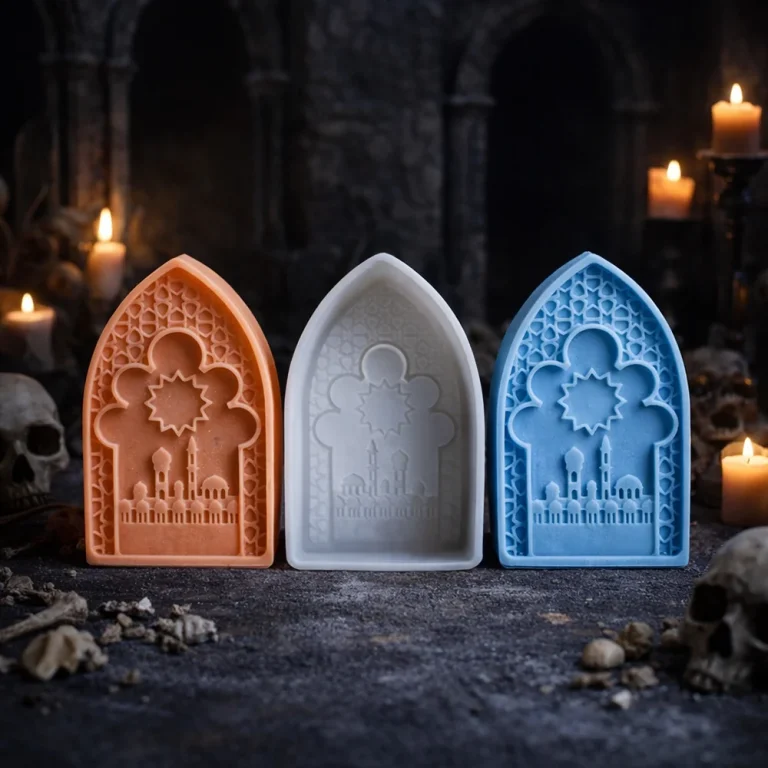 Mosque Arch Silicone Mold for Candle Making 1672
