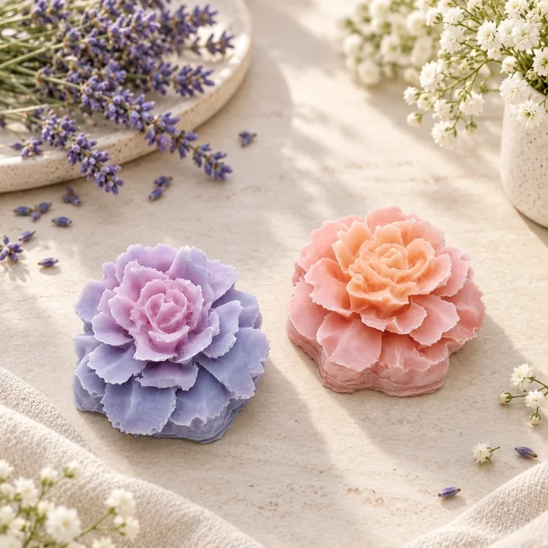 Peony Silicone Candle Mold | Atacado B2B OEM | SKU 1675