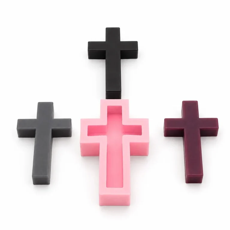 Cross Silicone Candle Making Mold 1710