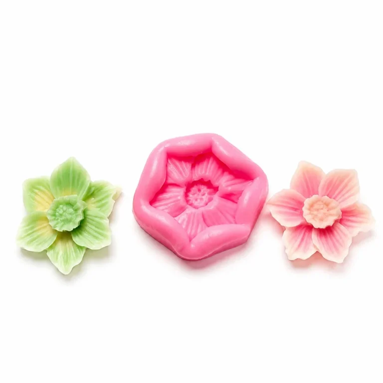 Flexible Daffodil Silicone Mold for Candle Making 1725
