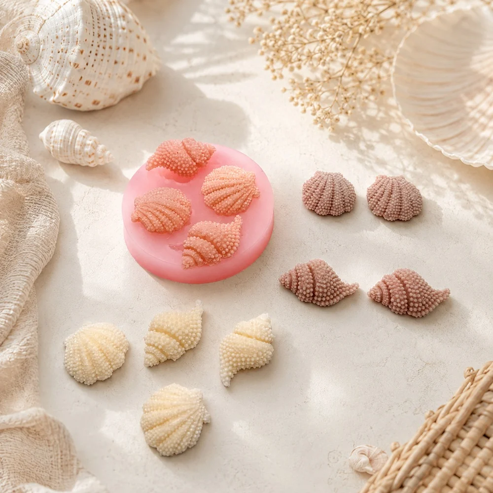 Conch Silicone Mold for Wax Casting | 1730 | BK Silicone - Image 3