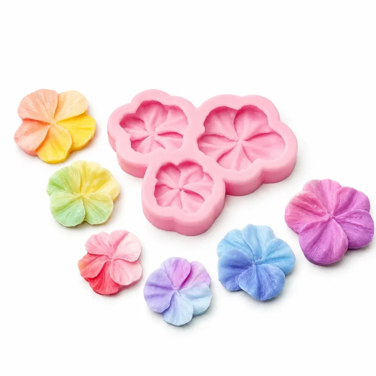 Flower Silicone Mold for Handmade Crafts | Atacado B2B OEM | SKU 1744