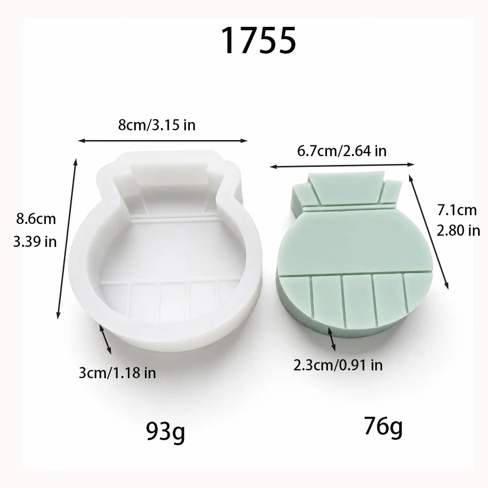 1755 Dekorative Kerzenformen