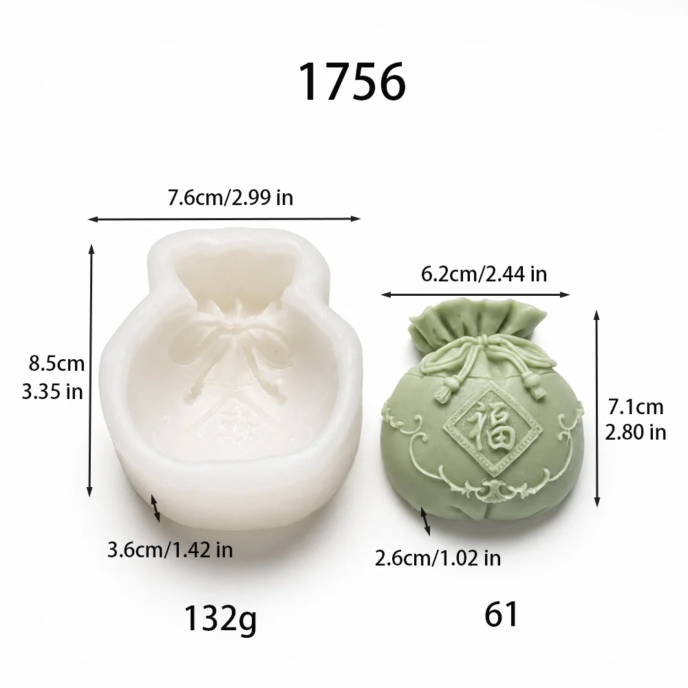1756 Dekorative Kerzenformen