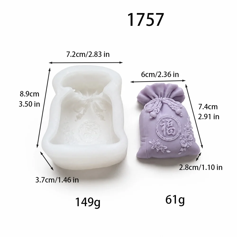 1757 Dekorative Kerzenformen