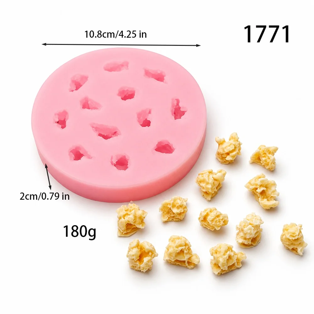 12-Cavity Popcorn Silicone Candle Mold | 1771 | BK Silicone