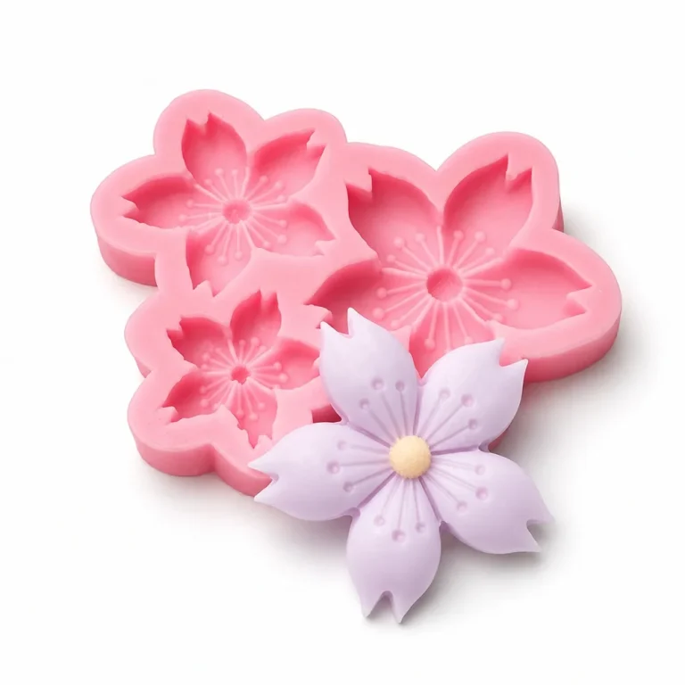 Cherry Blossom Silicone Candle Mold | Atacado B2B OEM | SKU 1785
