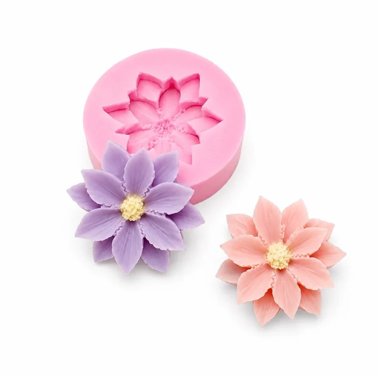 3D 3D Flower Flower Silicone Candle Mold | Atacado B2B OEM | SKU 1789
