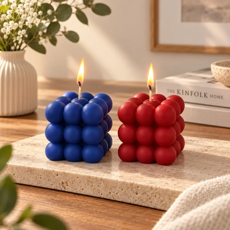 Bubble Cube Silicone Candle Mold | 8395 | BK Silicone
