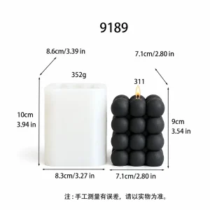 Bubble Cube Silicone Mold for Crafts | 9189 | BK Silicone