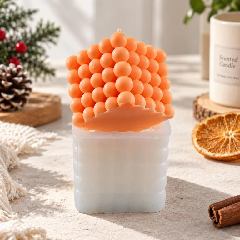 Bubble Cube Silicone Candle Mold | BK8125 | BK Silicone