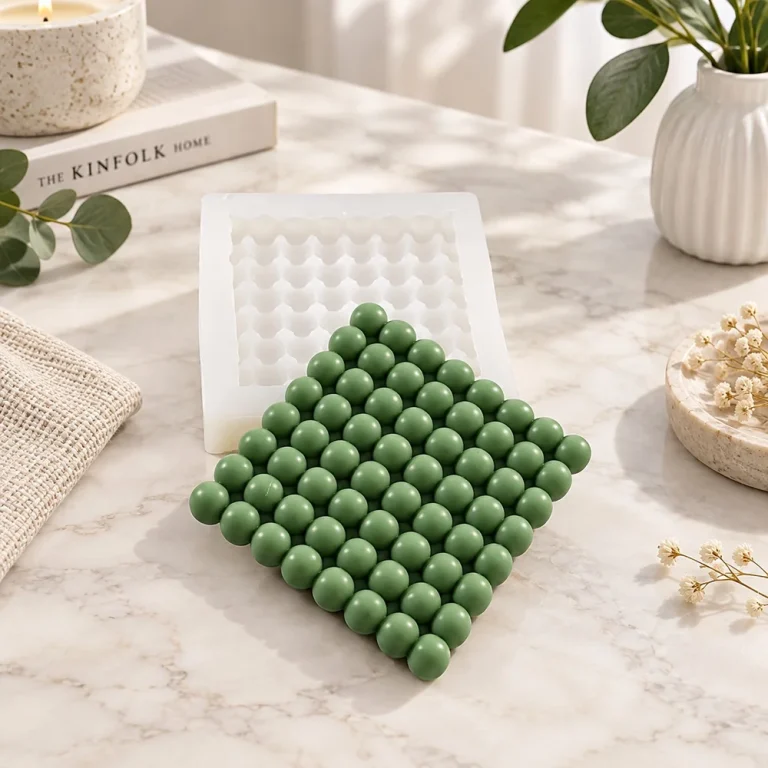 Decorative Silicone Candle Mold | BK8248L | BK Silicone