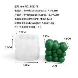 3D Bubble Silicone Mold | BK8278 | BK Silicone
